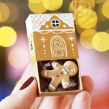 Gingerbread Man Matchbox Ceramic Token
