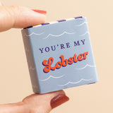Tiny Matchbox Lobster Ceramic Token