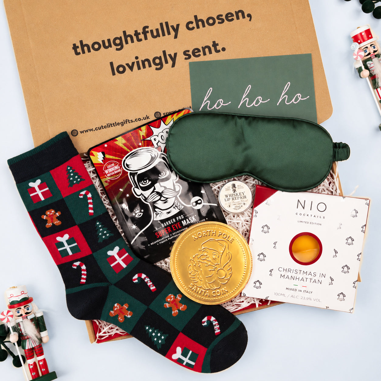 Christmas Pudding Letterbox Gift for Him from Cute Little Gifts