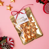 Christmas Gold Star Lavender Bath Pearls